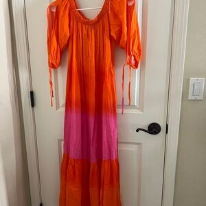 Block Maxi Dress